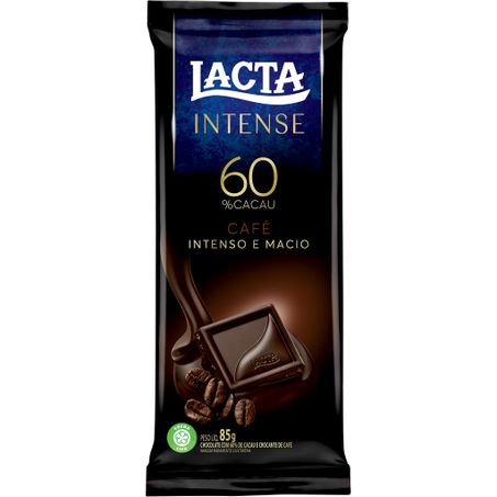CHOC LACTA INT 60% CAFE 85G