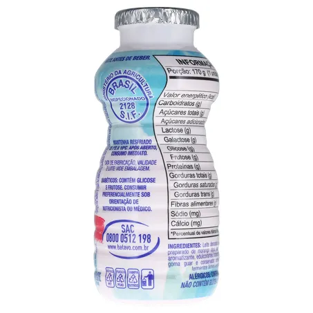 BEBIDA PENSE ZERO MORANGO BATAVO 170G 360-11