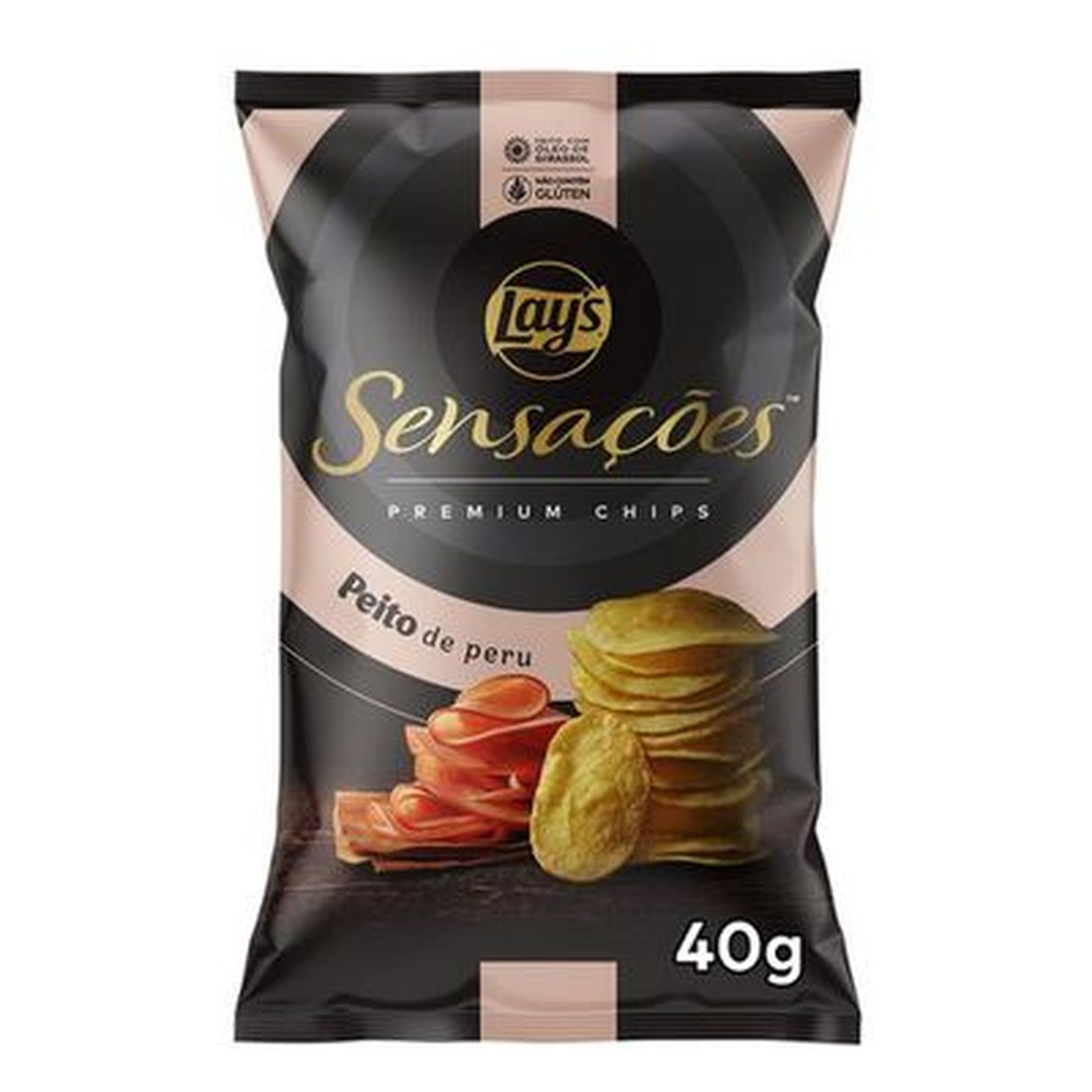 Batata Lays Sensações Lisa Peito Peru 40g | Koch Supermercado