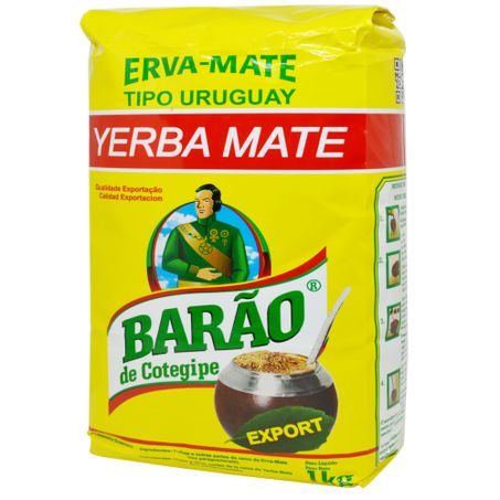 ERVA MATE BARÃO 1KG YERBA MATE