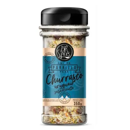 Sal De Parrilla Br Spices 350g Uruguaio