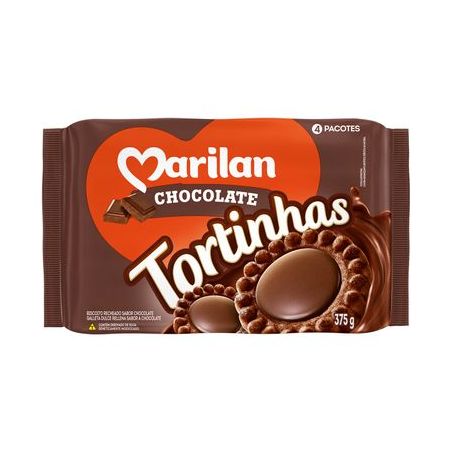 Biscoito marilan tortinha chocolate 300g