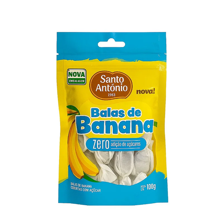 BALA SANTO ANTONIO BANANA ZERO 100G
