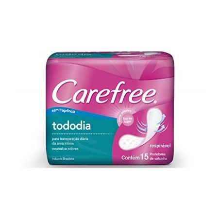 Protetor carefree l15p12 todo dia