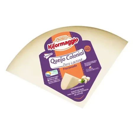 Queijo Colonial Kiformaggio Kg Fracionado Zero Lactose