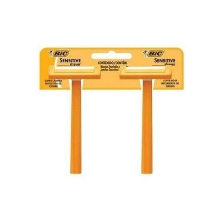 Aparelho de barbear bic sensitive barbear 1un