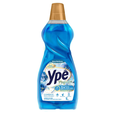 Limpador Perfumado Ypê 1 Litro - Azul Tropical