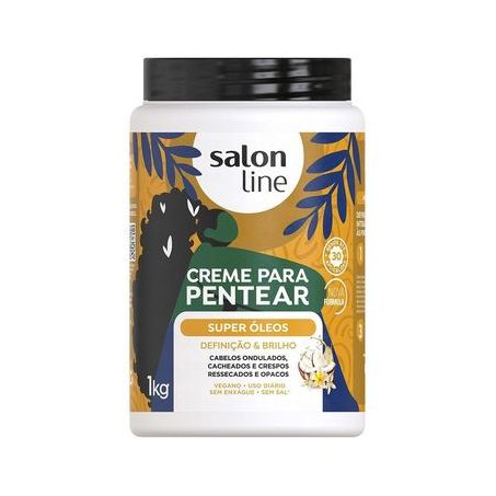 CREME PENTEAR SALON LINE SUPER OLEOS 1L