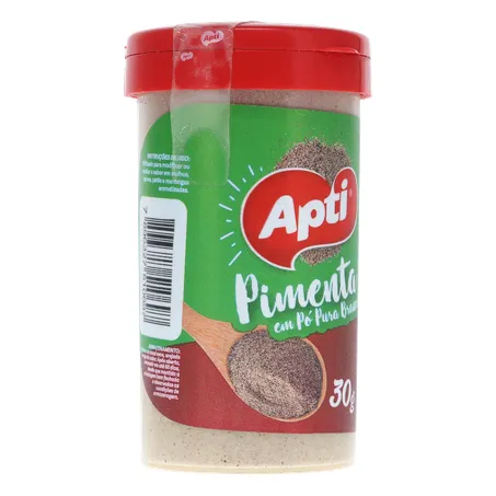 Pimenta Apti em Pó Pura Branca Embalagem 30G 360-32