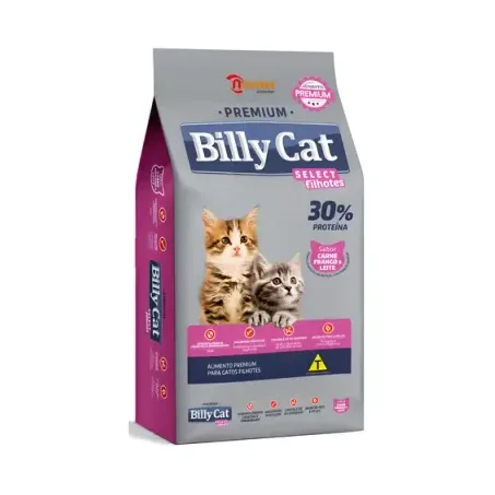 RACAO BILLY CAT PREMIUM SELECT FILHOTE 15KG