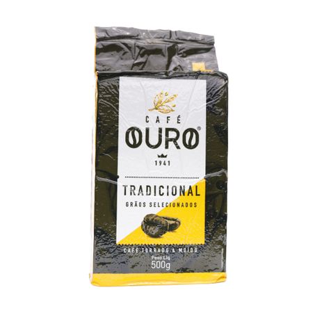 CAFÉ PÓ OURO VÁCUO TRADICIONAL 500G 360-59
