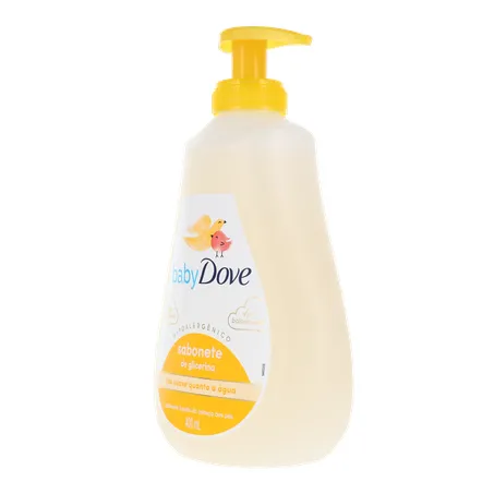 Sabonete Líquido Baby Dove Hidratação Glicerinada da Cabeça aos Pés Frasco 400ml 360-5