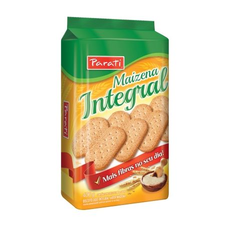 Biscoito parati maizena integral 400g.