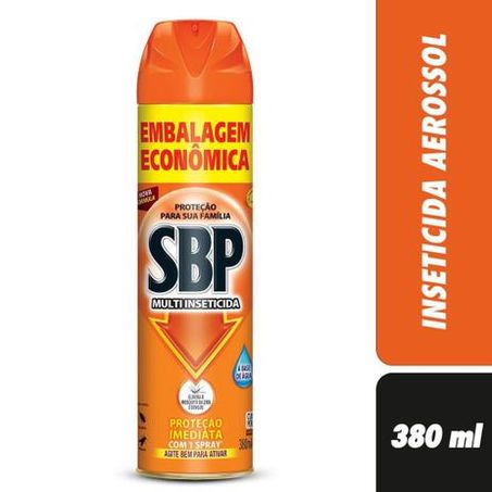 INSETICIDA MULTI INSETOS 380ML SBP AEROSSOL
