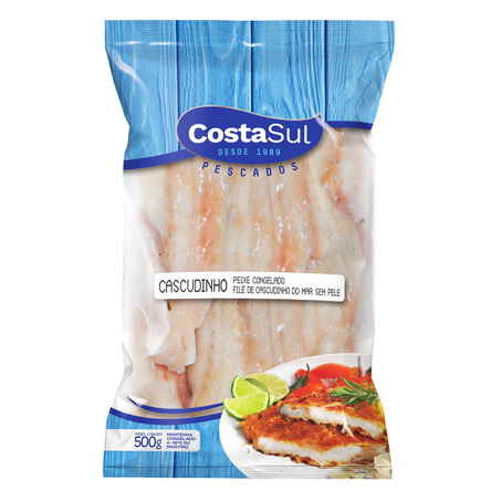 Filé de Cascudinho Costa Sul sem Pele 500G