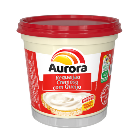Requeijao cremoso tradicional c/queijo aurora 400g