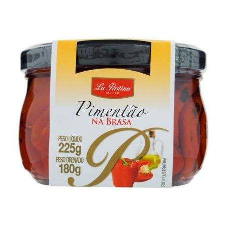 Pimentão Na Brasa La Pastina Vidro 130G