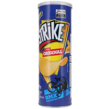 SALGADINHO BATATA STRIKE ORIGINAL POTE 90G 360-3