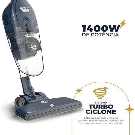 Aspirador de Pó Britania 1400W 220V BAS30 360-1