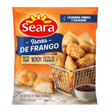 Isca De Frango Empanado Seara 300g