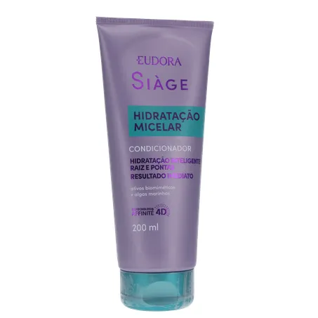 Condicionador eudora siáge hidratação micelar 250ml 360-35