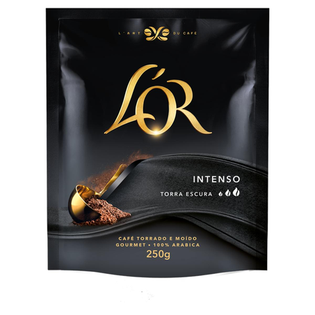 Café Lor 250g - Torrado e Moído - Intenso - Sachê