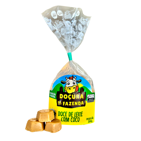 Doce de Leite Com Coco Doçura da Fazenda 200g