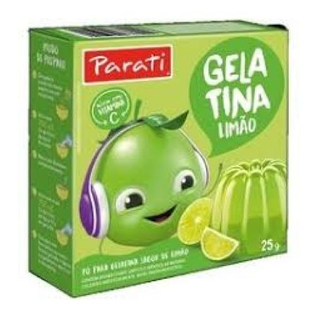 GELATINA PARATI 25G LIMÃO