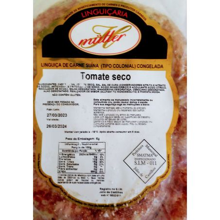 LINGUICA TOMATE SECO MULLER (071408)