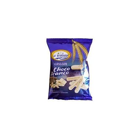 BISCOITO LA URUGUAYA GRISSINI CHOCOLATE BRANCO 200