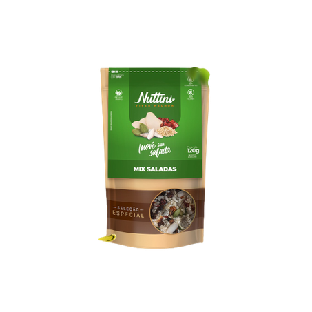 Mix saladas nuttini pt 120g