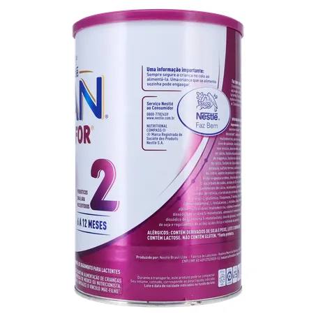 LEITE EM PÓ NAN CONFOR 6 A 12 MESES LATA 1,2KG 360-8