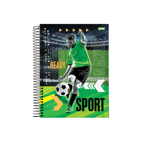 CADERNO CD 80FL SPORT