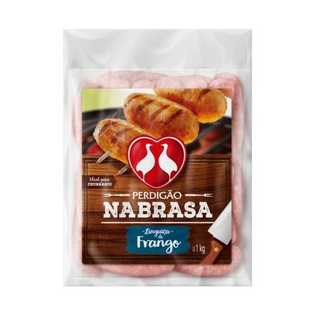LINGUICA PERDIGAO FRANGO NA BRASA 1KG