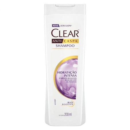 Shampoo clear hidratação intensa 200ml