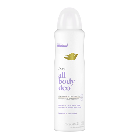 Desodorante Aerossol Dove 150ml - All Body - Lavanda - Feminino