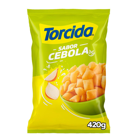 Salgadinho Torcida 420g - Cebola