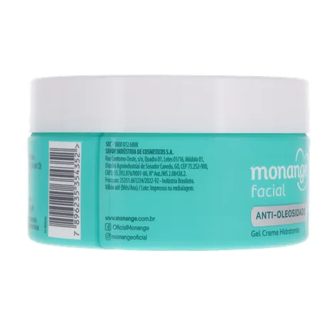 Hidratante Facial Monange Matte 80g 360-30