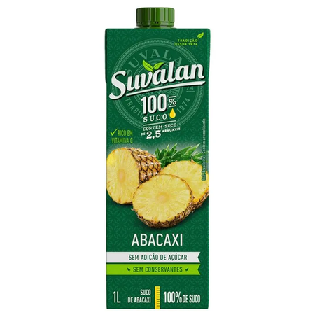 Suco Abacaxi Suvalan 1L
