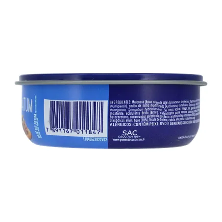 Patê de Atum Gomes Da Costa Lata 150gr 360-12