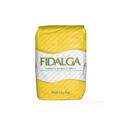 Farinha de trigo fidalga 1kg