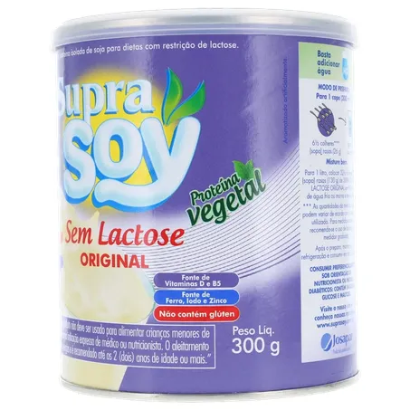 ALIMENTO SUPRA SOY SEM LACTOSE 300G 360-4