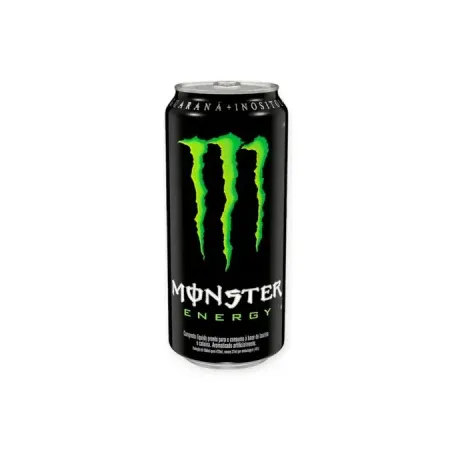 Energético Monster Energy Tradicional Zero Açúcar Lata 473ml