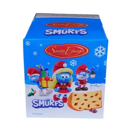 Panettone santa edwiges 80g mini smurfs