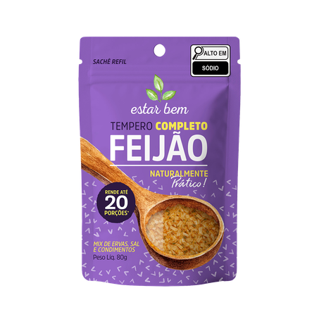 Tempero Estar Bem Completo Para Feijão 80g