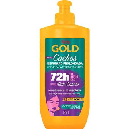 CREME PENTEAR NIELY GOLD CACHOS DEFINIÇÃO PROL 250