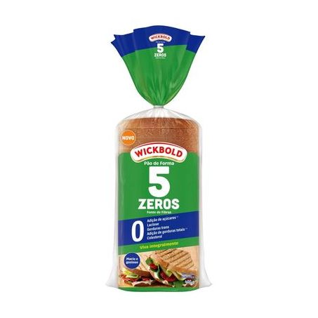 PAO FORMA WICKBOLD 5 ZEROS FIBRAS 400G