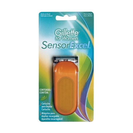 Aparelho Para Depilar Gillette Sensor Excel Feminino Embalagem 1UN