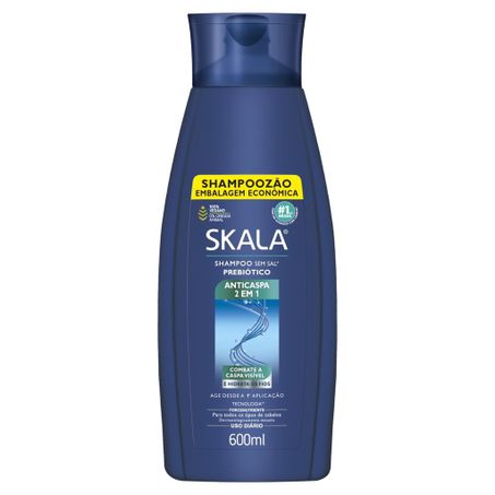 SHAMPOO SKALA SHAMPOO SKALA ANTICASPA 2EM1 600ML