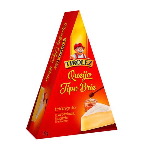 Queijo Brie Tirolez Pedaço 125G